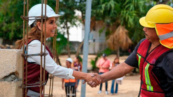 Mara Lezama supervisa avance de Parque Cultural Urbano de la Paz