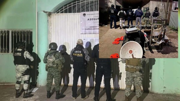 Desmantelan autoridades negocio de internet al crimen organizad en Michoacán