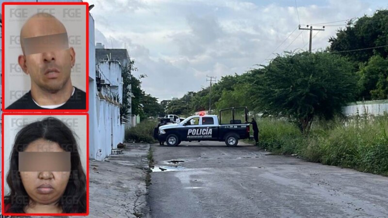 Cae pareja por la ejecución de una celadora del Cereso de Cancún
