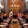 Inicia reunión de alto nivel entre gobierno de México y EEUU