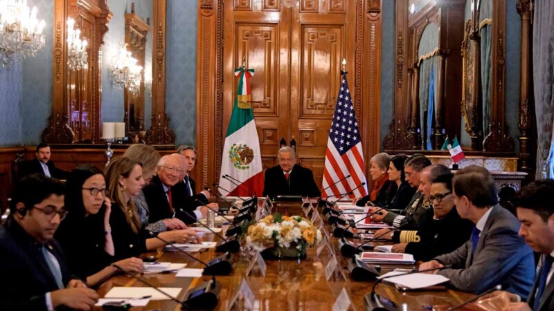 Inicia reunión de alto nivel entre gobierno de México y EEUU