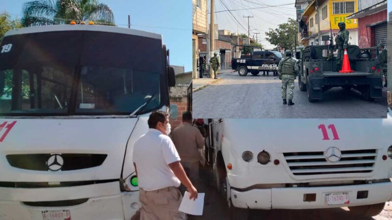Asesinato de chofer origina suspensión de transporte publico en Morelos
