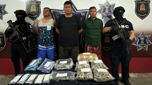 Detienen en la zona de ‘El Crucero’ a cuatro presuntos narcomenudistas