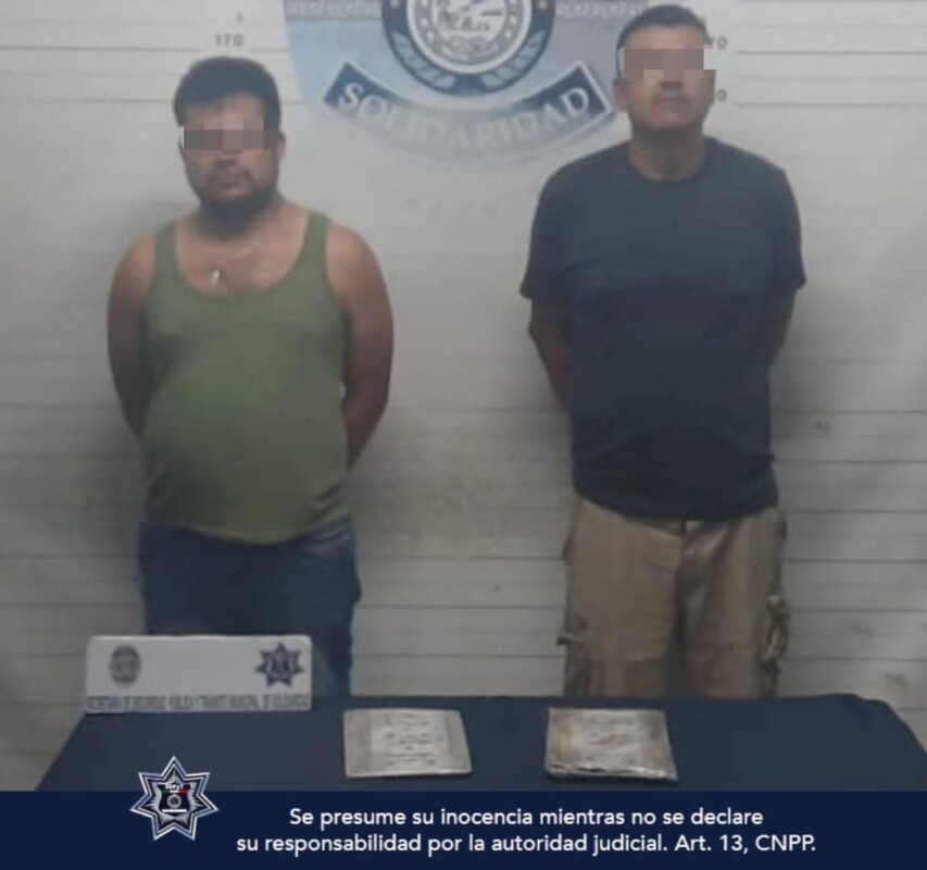 Aseguran en Playa del Carmen una motocicleta robada; en otro hecho fueron detenidos dos sujetos en vehículos con playas sobrepuestas.