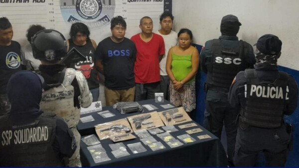 Cae una narcocélula en la colonia In House de Playa del Carmen.