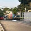 En Playa del Carmen indigente muerte aplastado por una camioneta