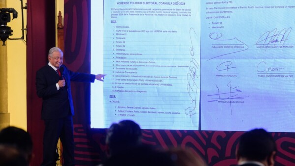 “Oro molido”, difusión del pacto PAN-PRI en Coahuila: AMLO