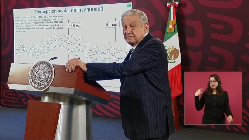 Percepción de inseguridad en su nivel más bajo en 10 años