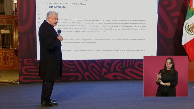 “No puedo indultar a Aburto; caso Colosio no debe quedar impune”