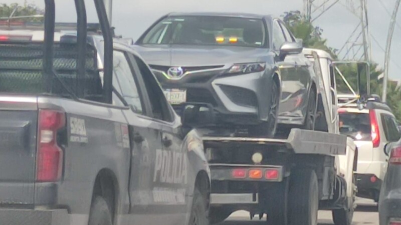 Localizan auto con reporte de robo en la Huayacán