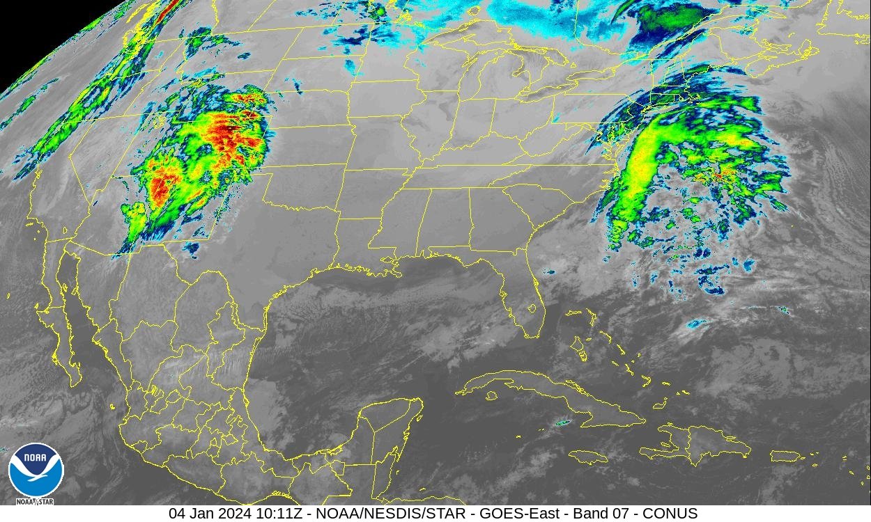 Pronóstico del clima para hoy jueves 4 de enero 2024 en Quintana Roo; cielo medio nublado y sin lluvias en la región peninsular.