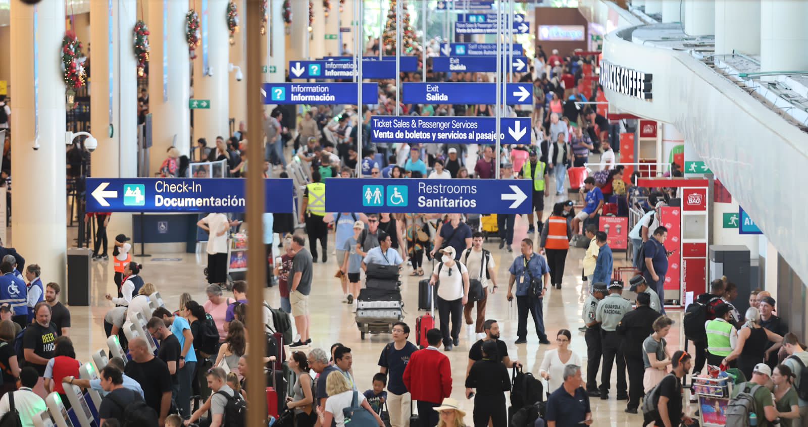 Más de 32 millones de turistas movilizados en el AIC en 2023; durante el año, la ocupación hotelera de Cancún superó el 75%: Ana Paty,