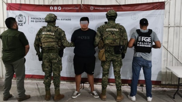 Detienen en Cancún a mafioso colombiano buscado por la Interpol (VIDEO).