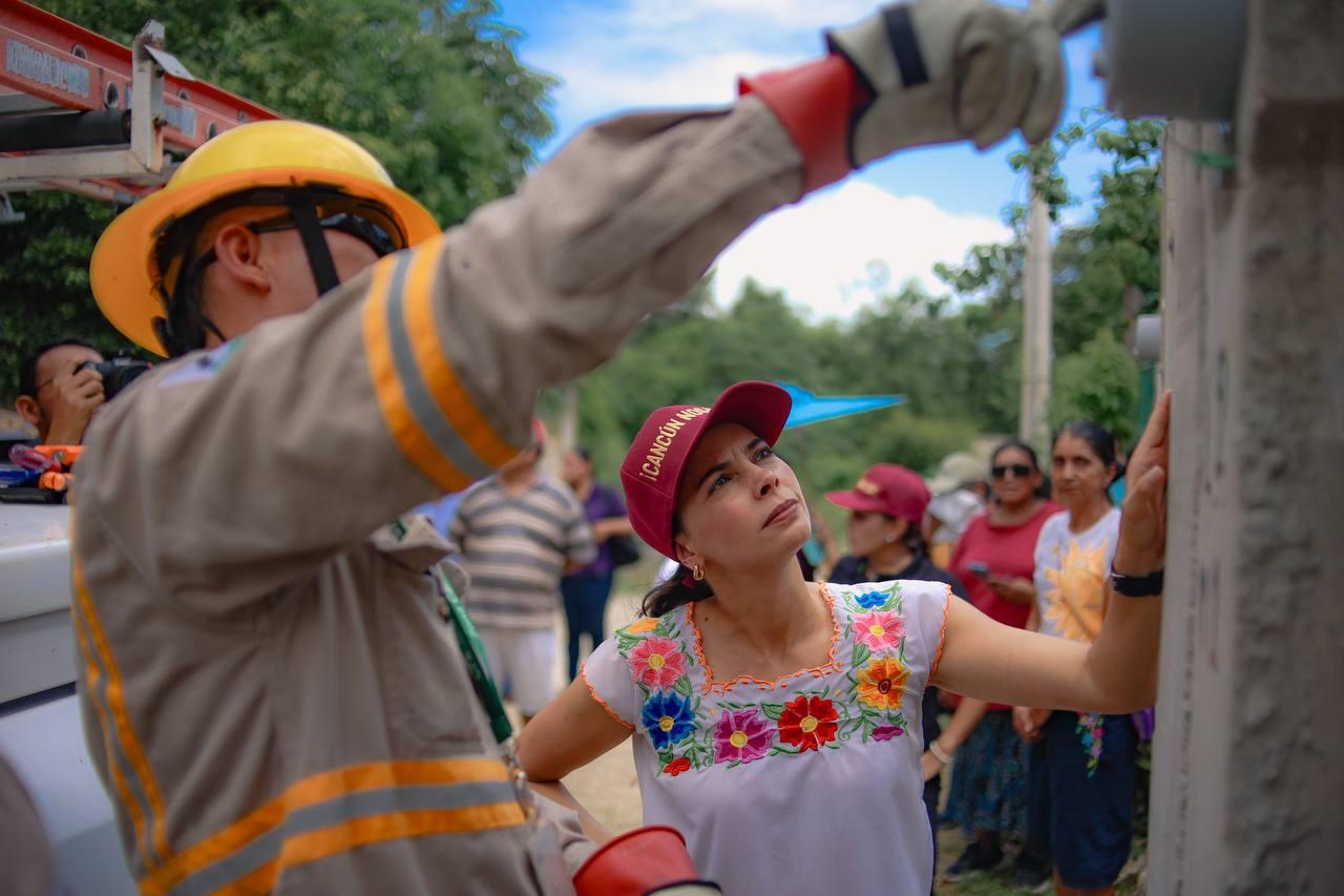 Durante el 2023 se concretó la instalación de más de 120 medidores domiciliarios en diferentes colonias de Cancún.
