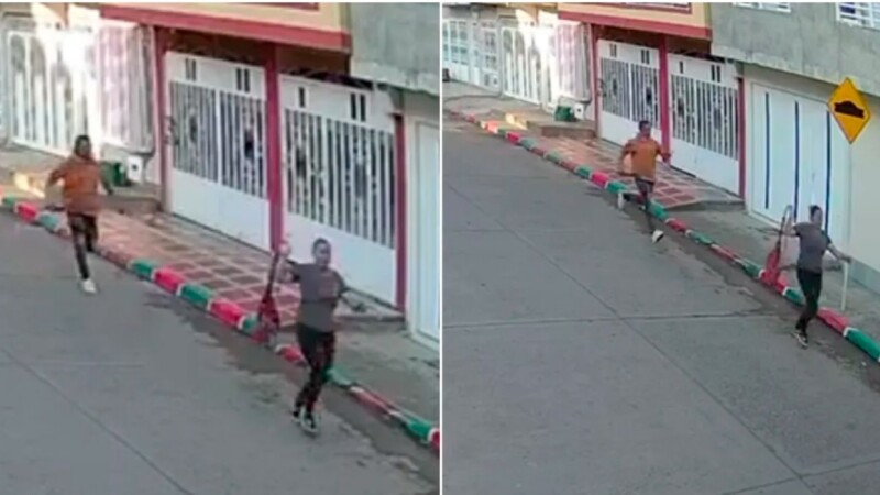 Hombre ataca mortalmente a su expareja en plena vía pública (VIDEO)