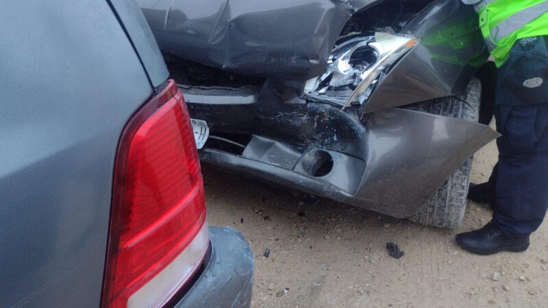 Menor resulta lesionada en un choque en Chetumal