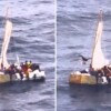 Auxilia la Marina a 12 balseros cubanos rescatados por un crucero cerca de Mahahual