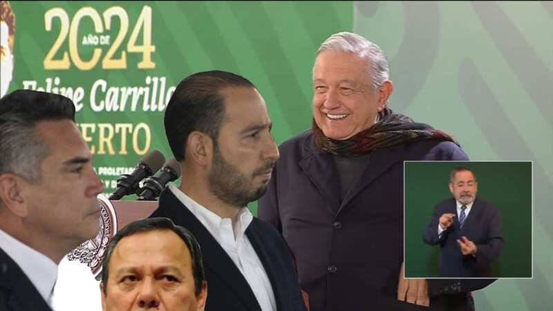 Reta AMLO a la oposición a revelar su proyecto para el país