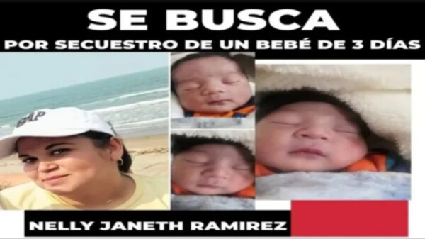 Niñera droga con bebida a mamá y le roba a su hijo recién nacido