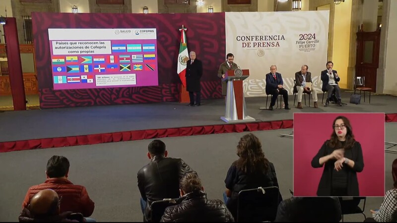 Prevé Cofepris producción de vacuna Patria en febrero