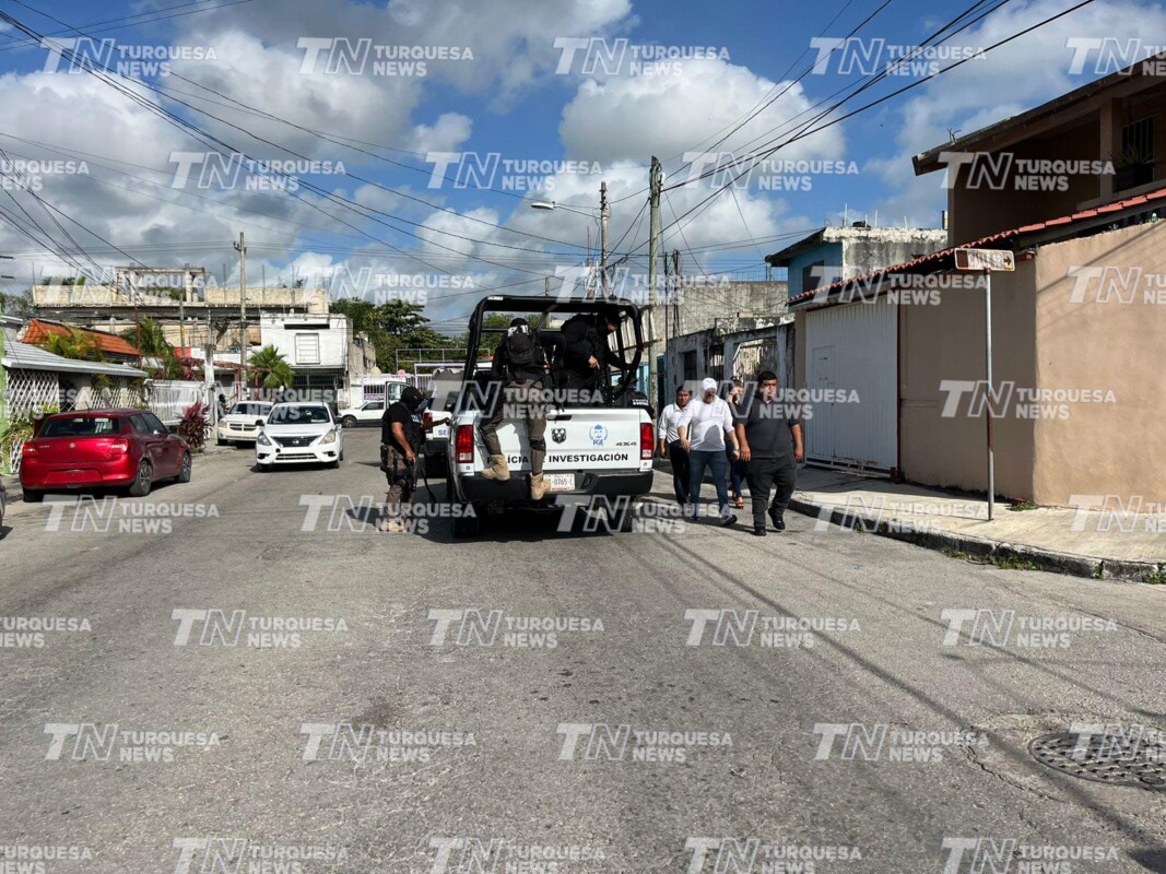 Policía Ministerial catea domicilio en la Supermanzana 94 y recuperan motocicleta; el inmueble de la calle 15 fue asegurado por la FGE.