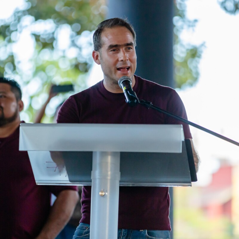 El presidente municipal destacó que, en los últimos años, las familias han sido testigos de una verdadera revolución en el noveno municipio.