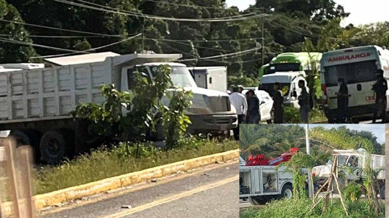 Accidente carretero en tramo Cancún-Playa del Carmen deja un lesionado