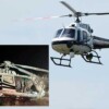 Helicóptero policiaco de EEUU se estrella en frontera con México