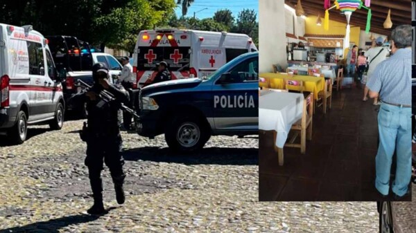 Acribillan a balazos a dos comensales en restaurante de Colima