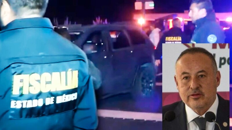 Sobrevive fiscal de Edomex a atentado a balazos