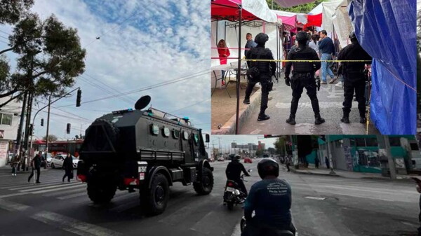 Balacera en tianguis de CDMX deja dos muertos y 10 detenidos