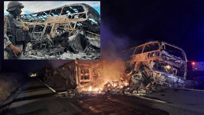 En trágico "camionazo" mueren 19 personas en Sinaloa