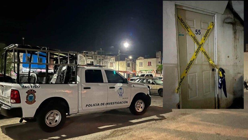 Ejecutan autoridades diligencia de cateo en colonia de Cancún
