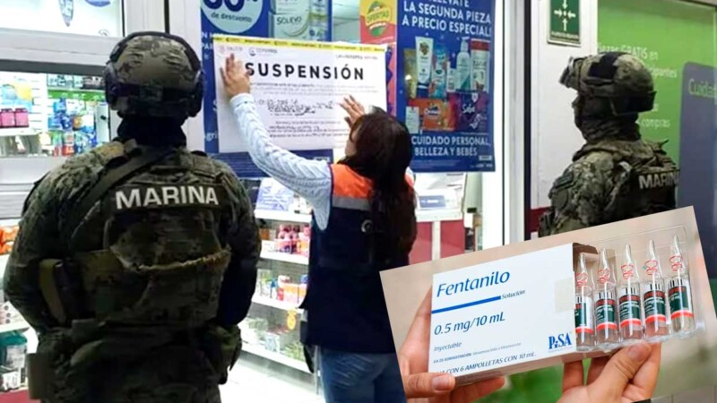 La Semar y Cofepris clausuran farmacias en varios estados 
