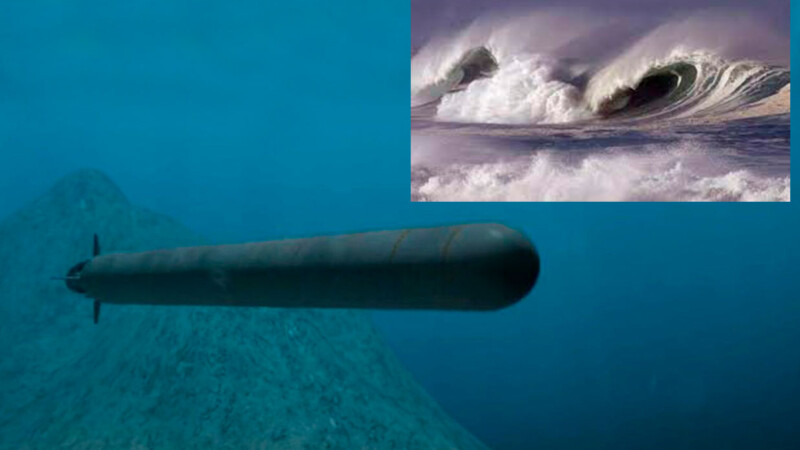 Presume Corea de Norte dron submarino nuclear para generar tsunamis radiactivos 