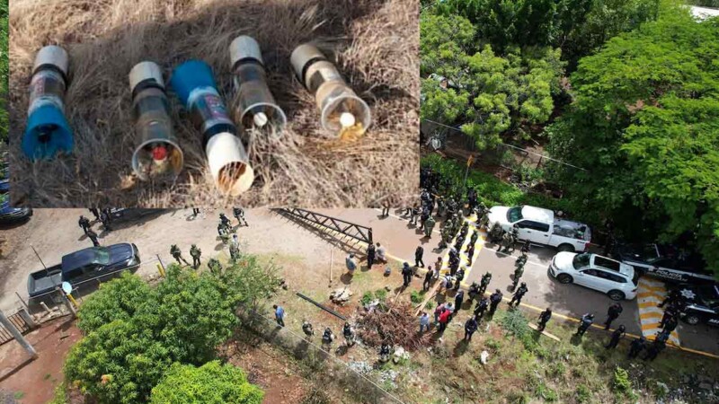 Destruyen autoridades en Michoacán taller de drones explosivos