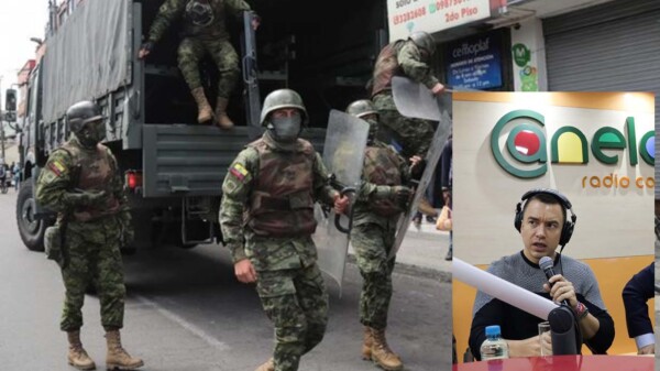 Ecuador se encuentra "en estado de guerra": Daniel Novoa