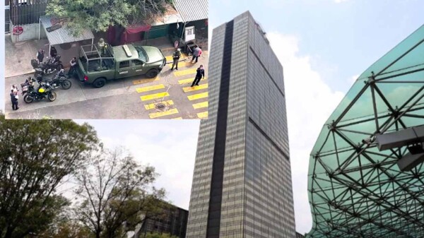 Localizan artefacto presuntamente explosivo en torre de Pemex