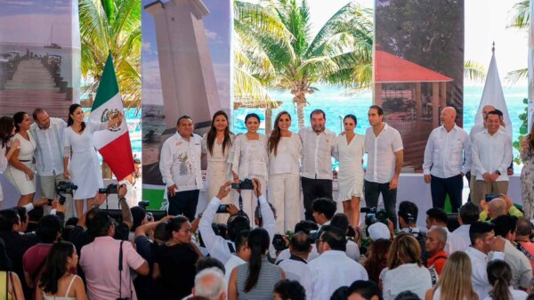 Puerto Morelos avanza en el camino de la prosperidad y la transformación: Mara Lezama