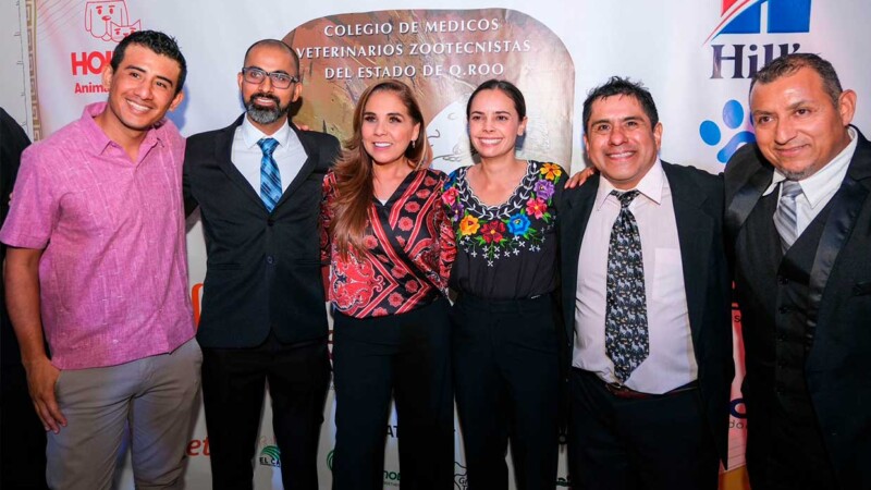 Mara Lezama toma protesta a mesa directiva del Colegio de Médicos Veterinarios del Estado de Quintana Roo