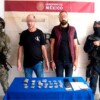 Detienen con droga a dos sujetos en centro de Cancún 