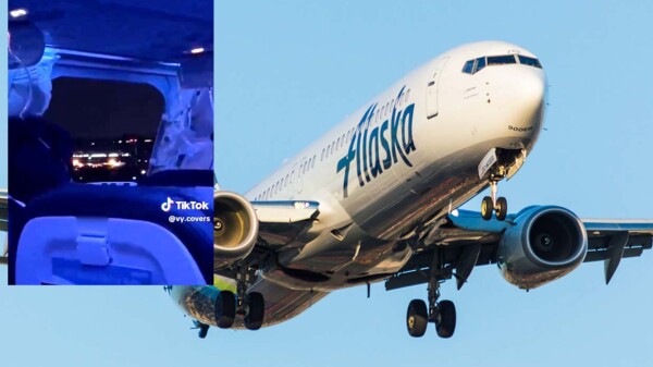 Pasajeros viven momentos de terror al estallar ventanilla de avión