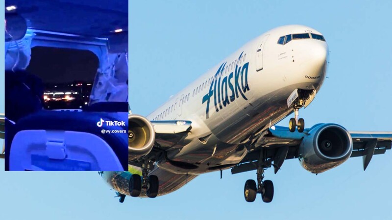 Pasajeros viven momentos de terror al estallar ventanilla de avión