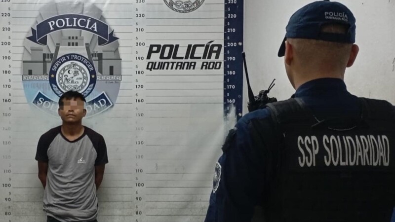 Intentó meter droga a una obra en parque temático de Playa del Carmen