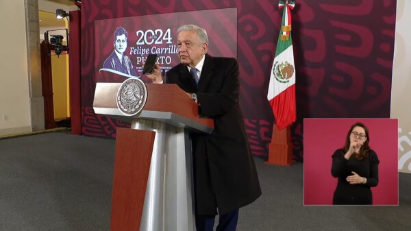 Descarta AMLO que México no será autosuficiente en maíz blanco
