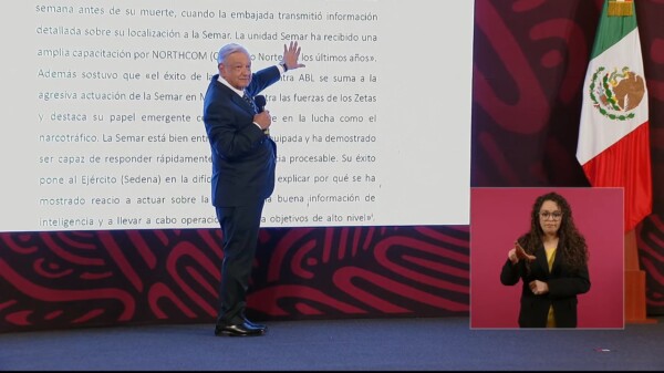 Intervino EU en operativo de Semar para abatir a ‘El Barbas’