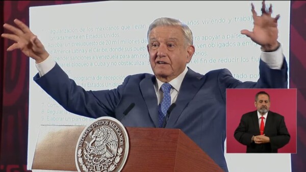 Presenta AMLO decálogo de soluciones al fenómeno migratorio