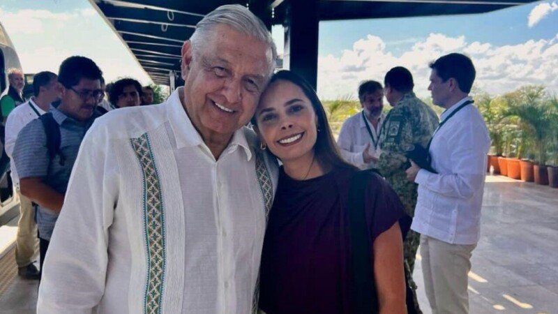 Afortunada de vivir junto al Presidente López Obrador la inauguración del Tren Maya: Ana Paty Peralta