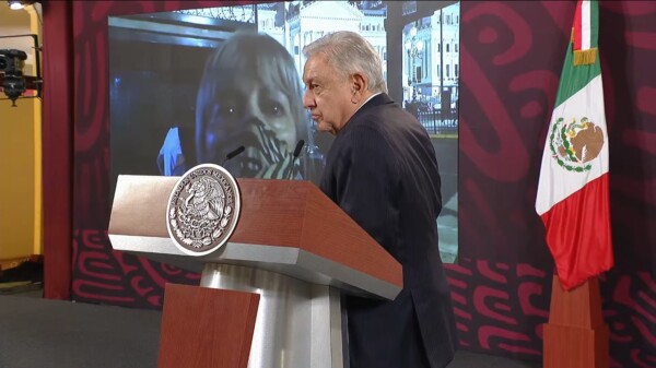 Lamenta AMLO represión contra manifestantes en Argentina