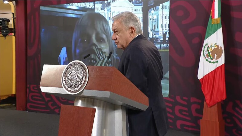 Lamenta AMLO represión contra manifestantes en Argentina